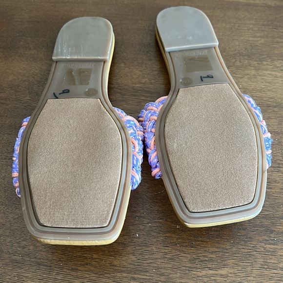 🎈3/$25🎈NWOB Gianni Bini Bradyn Woven Band Square Toe Sandal - Picture 4 of 5